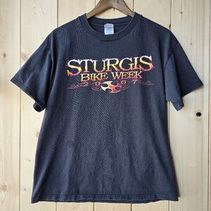 Vintage Sturgis Bike Week 2007 T Shirt Mens Large